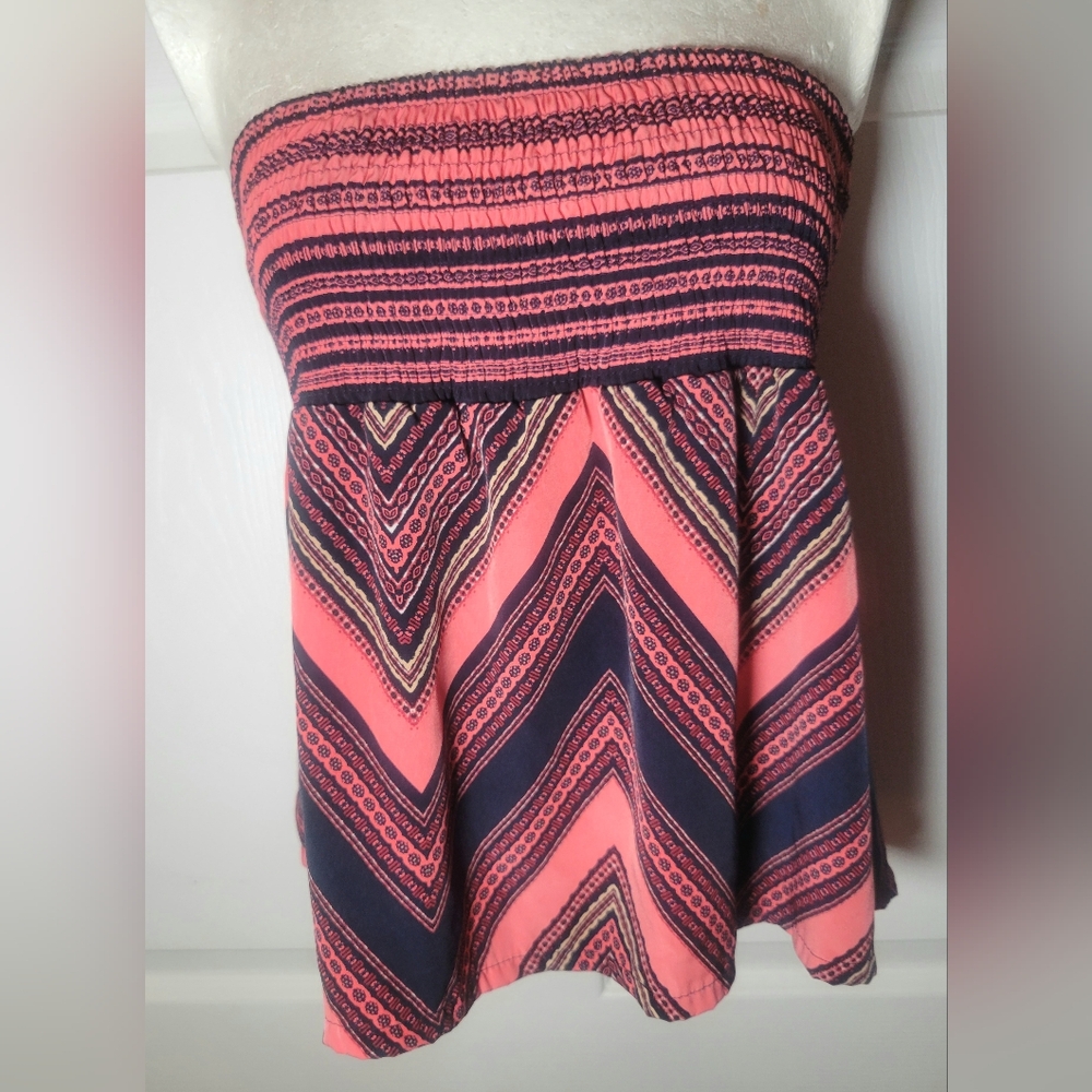 🚩Summer Sale🚩Whimsical Retro Style Tube Top Blouse